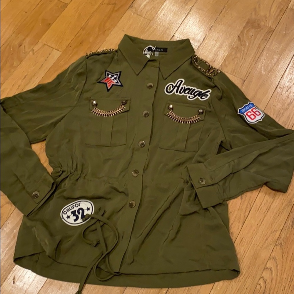 LULUMARI NWT ‼️olive jacket 🧥